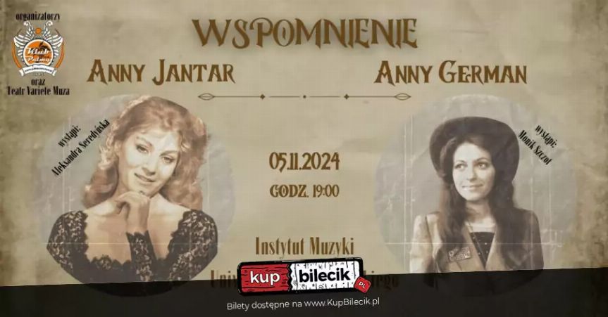 Wspomnienie Anny Jantar & Anny German