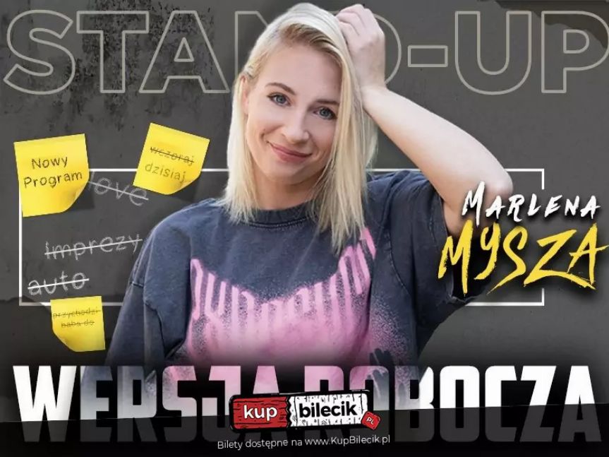 Stand-up: Marlena Mysza w Rzeszowie – Wersja Robocza