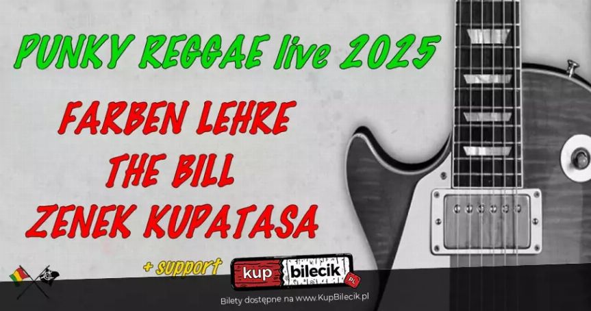 Punky Reggae Live 2025 w Rzeszowie - Energia i Muzyka na Żywo!