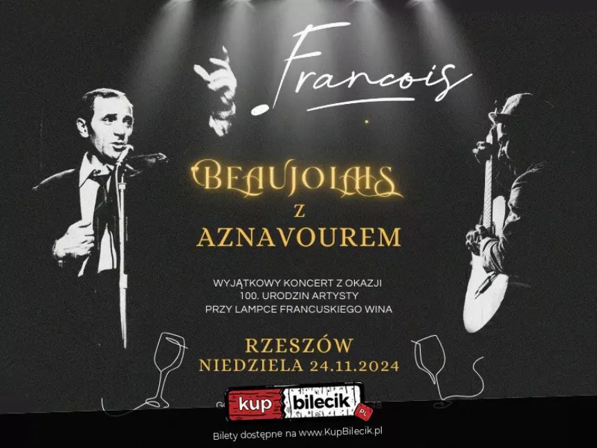 Francois śpiewa Aznavoura w Rzeszowie