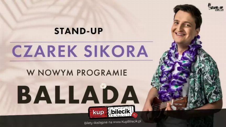 Stand-up: Czarek Sikora w Rzeszowie!