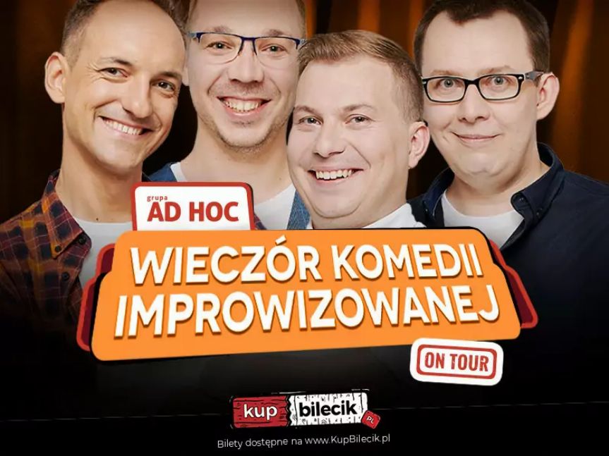 Wieczór Komedii Improwizowanej z Grupą AD HOC w Rzeszowie