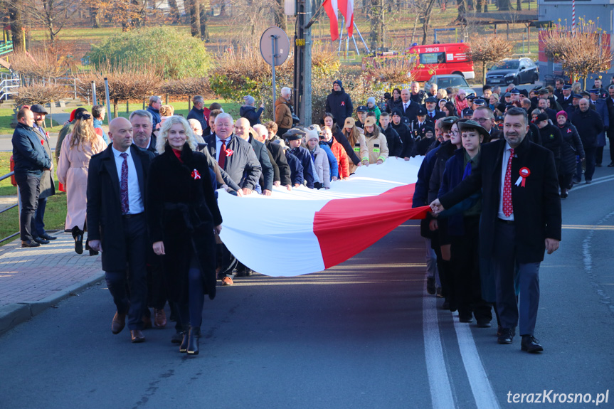 Gmina Rymanów świętowała odzyskanie niepodległości [ZDJĘCIA]