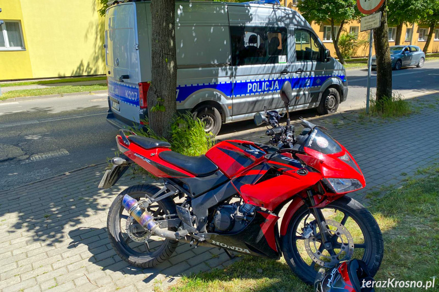 Nie udzielił pierwszeństwa przejazdu motocykliście