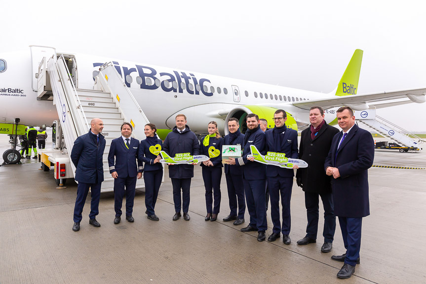 Air Baltic uruchomił połączenie z Rzeszowa do Rygi