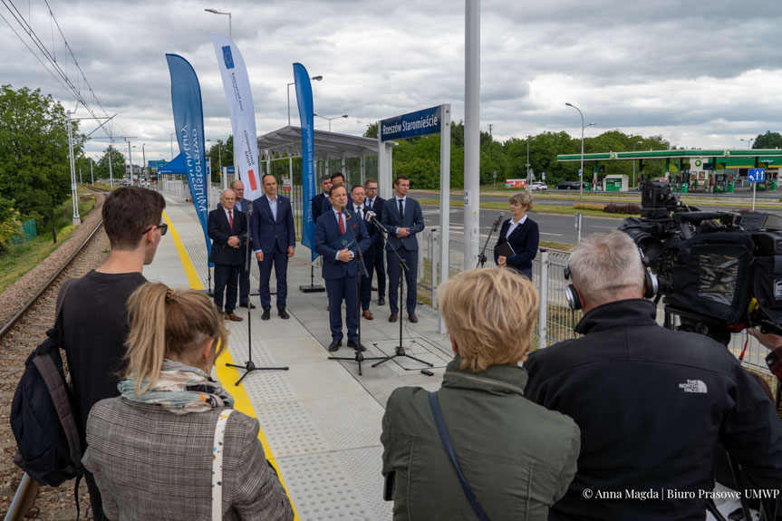 Dodatkowe przystanki w aglomeracji rzeszowskiej zwiększają dostęp do kolei