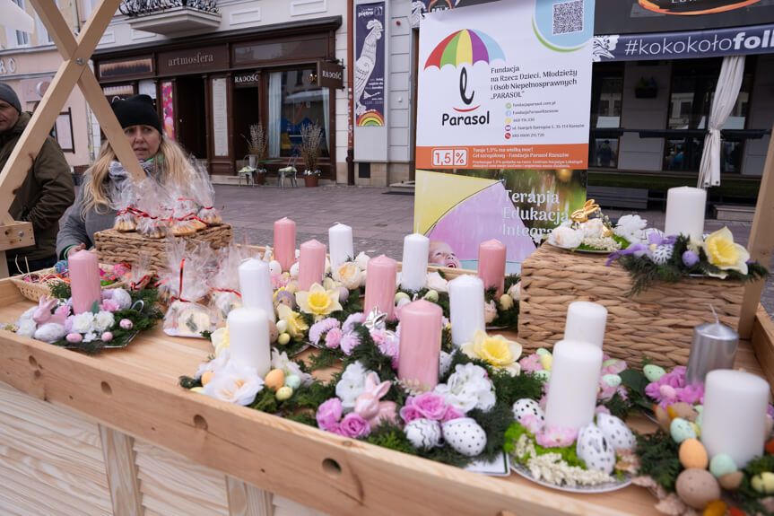 Jarmark polsko-ukraiński na rynku w Rzeszowie