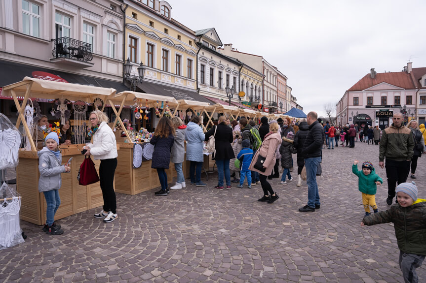 Jarmark polsko-ukraiński na rynku w Rzeszowie