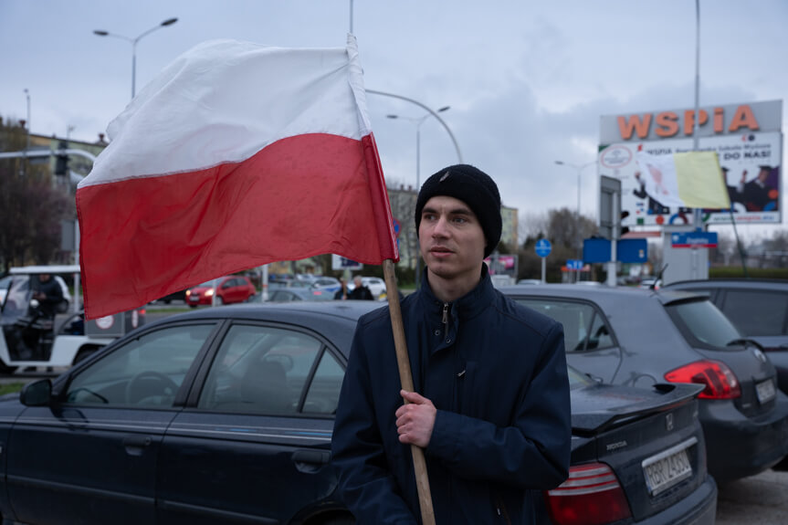 Marsz modlitewny ku pamięci Jana Pawła II w Rzeszowie