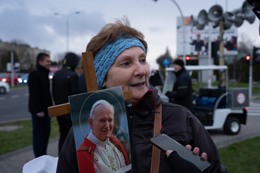 Marsz modlitewny ku pamięci Jana Pawła II w Rzeszowie