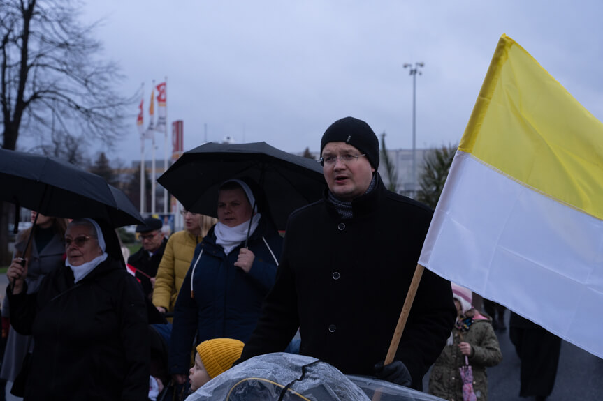 Marsz modlitewny ku pamięci Jana Pawła II w Rzeszowie