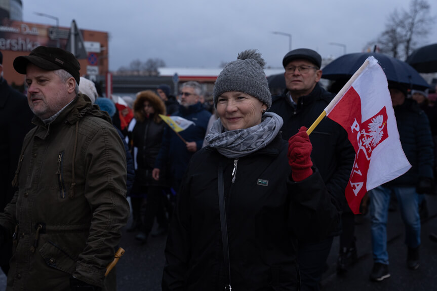 Marsz modlitewny ku pamięci Jana Pawła II w Rzeszowie