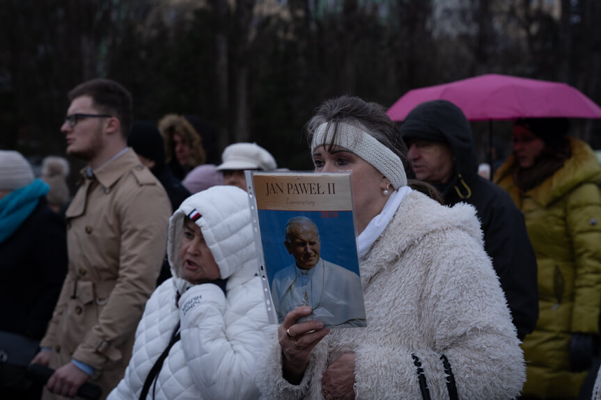 Marsz modlitewny ku pamięci Jana Pawła II w Rzeszowie