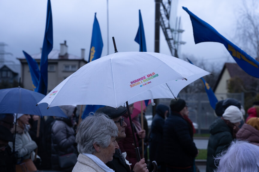 Marsz modlitewny ku pamięci Jana Pawła II w Rzeszowie