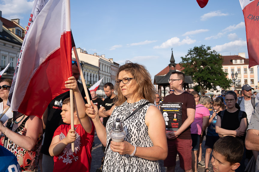 Marsz Pamięci Ofiar Rzezi Wołyńskiej w Rzeszowie