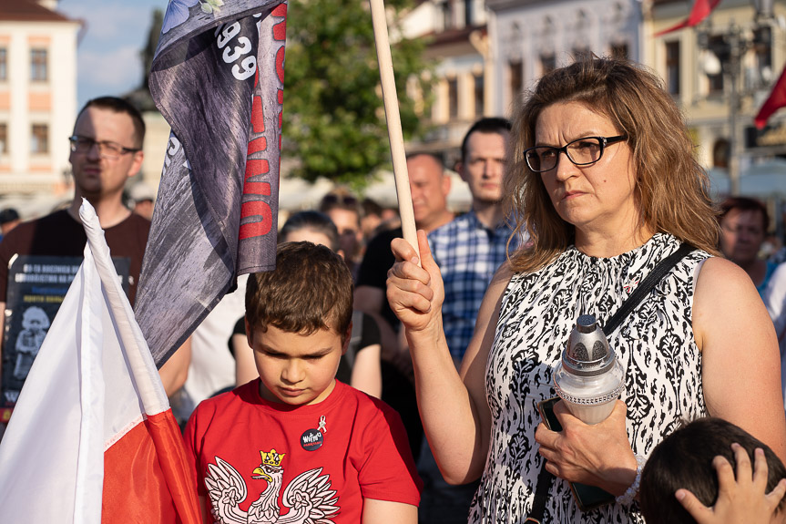 Marsz Pamięci Ofiar Rzezi Wołyńskiej w Rzeszowie