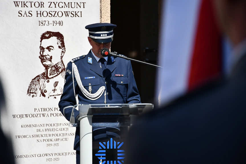 Obchody 150. rocznicy urodzin patrona podkarpackiej policji