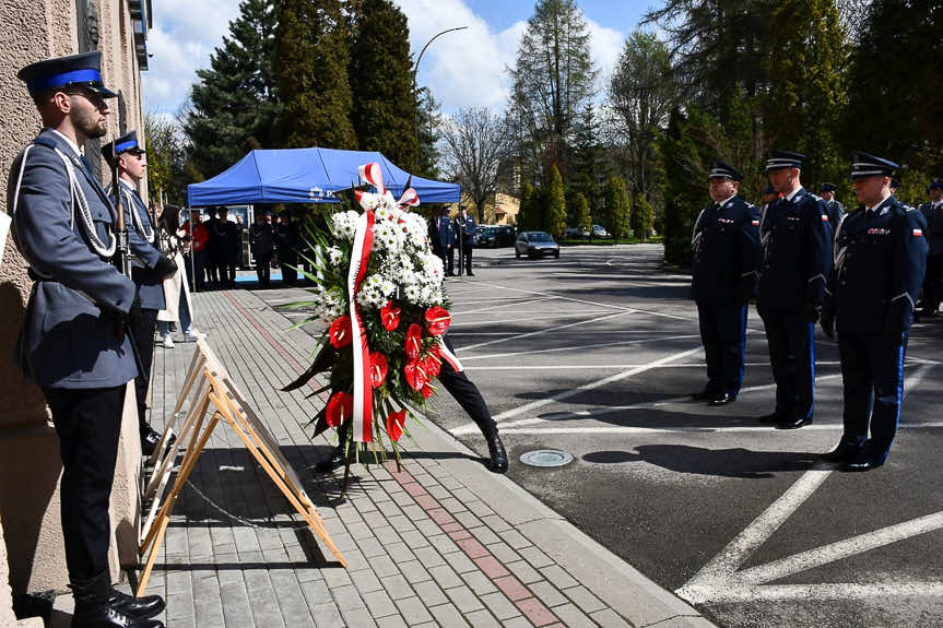 Obchody 150. rocznicy urodzin patrona podkarpackiej policji