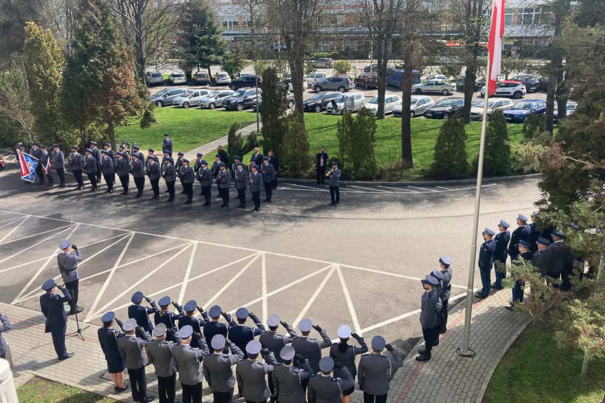 Obchody 150. rocznicy urodzin patrona podkarpackiej policji