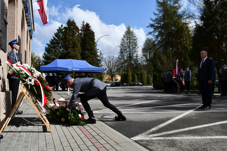 Obchody 150. rocznicy urodzin patrona podkarpackiej policji