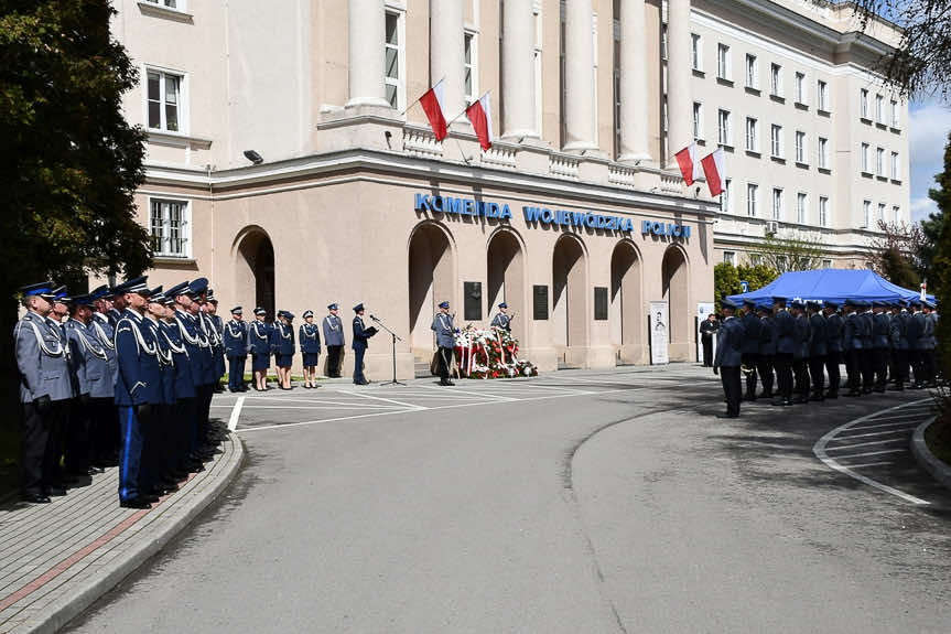 Obchody 150. rocznicy urodzin patrona podkarpackiej policji