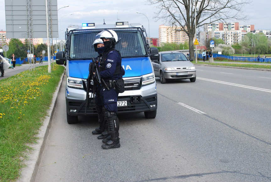 Policja zabezpieczała 89. derby Rzeszowa