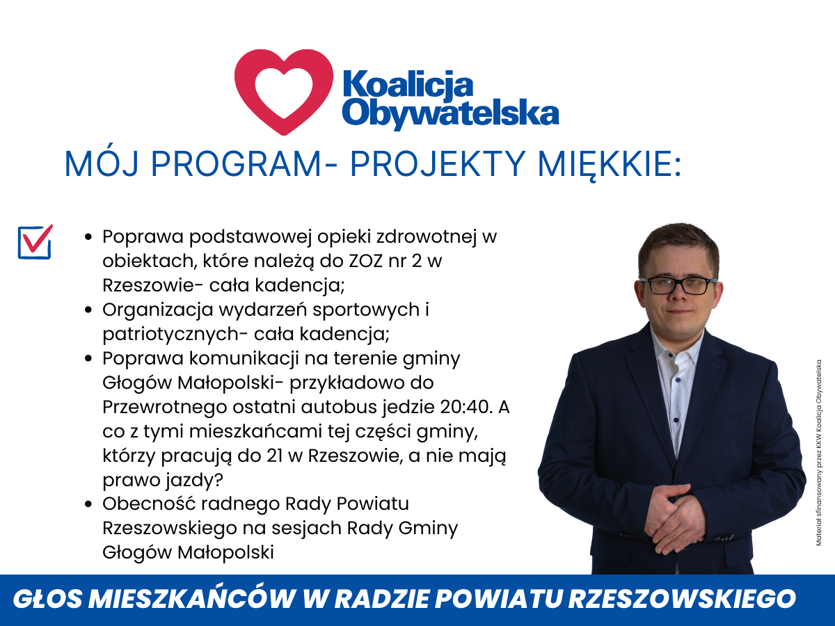 Program wyborczy Jacek Sułuja