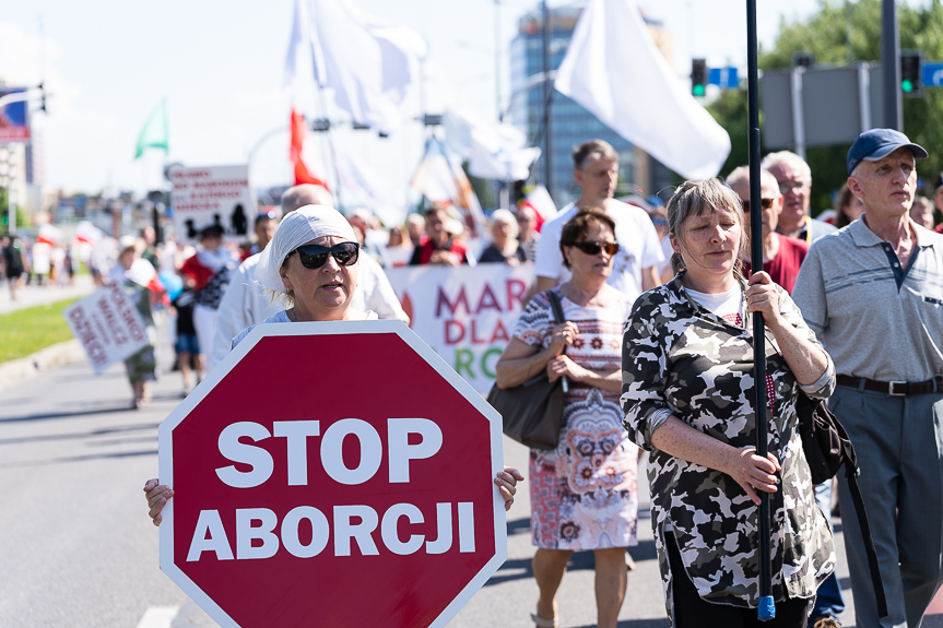 Ulicami Rzeszowa przeszedł Marsz Dla Życia i Rodziny