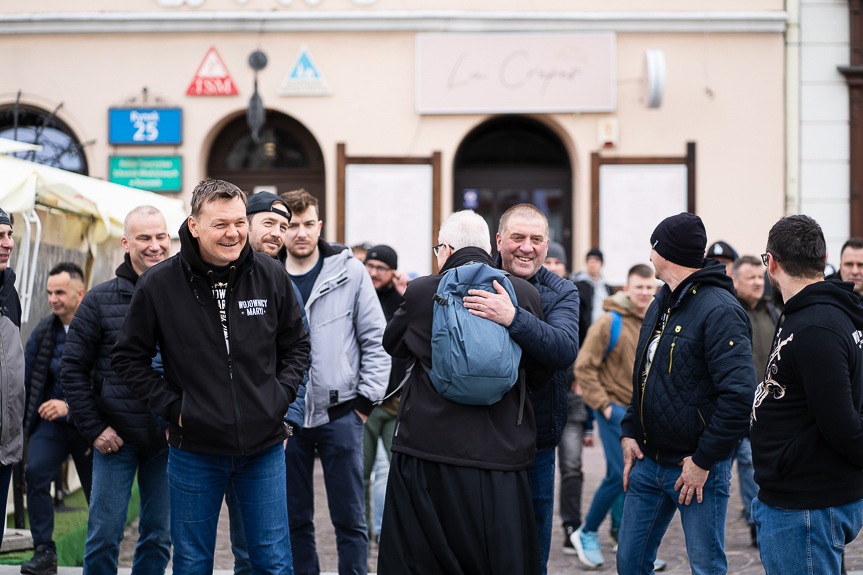 Ulicami Rzeszowa przeszli Wojownicy Maryi