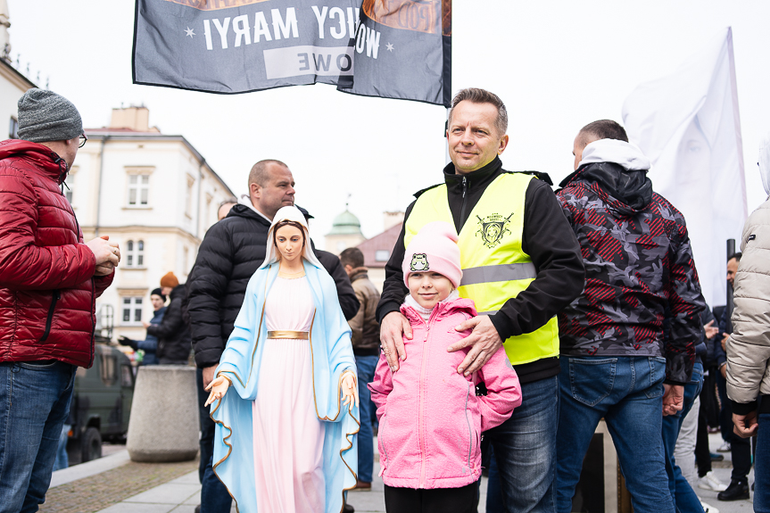 Ulicami Rzeszowa przeszli Wojownicy Maryi