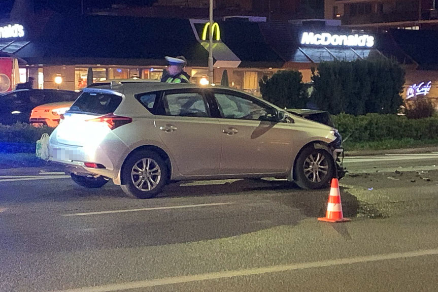 Wypadek na al. Powstańców Warszawy w Rzeszowie