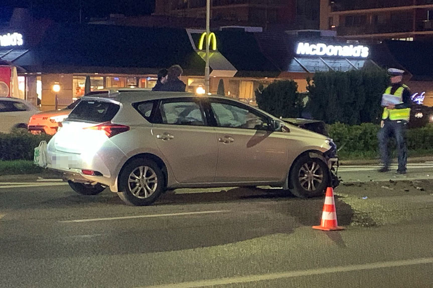 Wypadek na al. Powstańców Warszawy w Rzeszowie