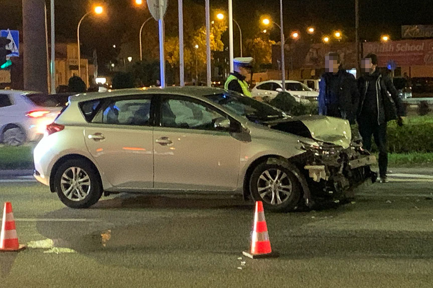 Wypadek na al. Powstańców Warszawy w Rzeszowie