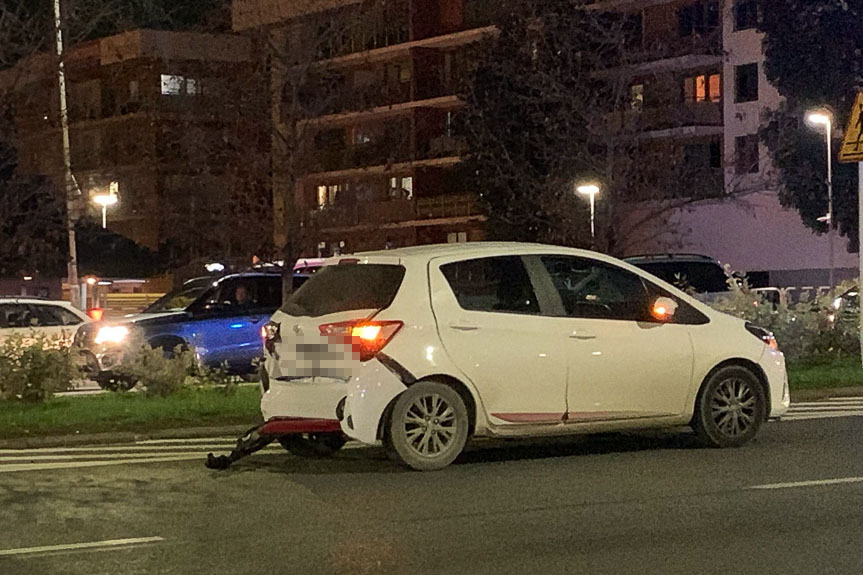 Wypadek na al. Powstańców Warszawy w Rzeszowie