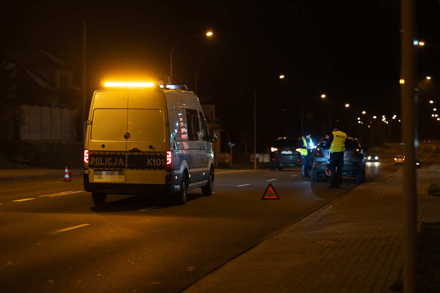 Wypadek na alei Sikorskiego w Rzeszowie