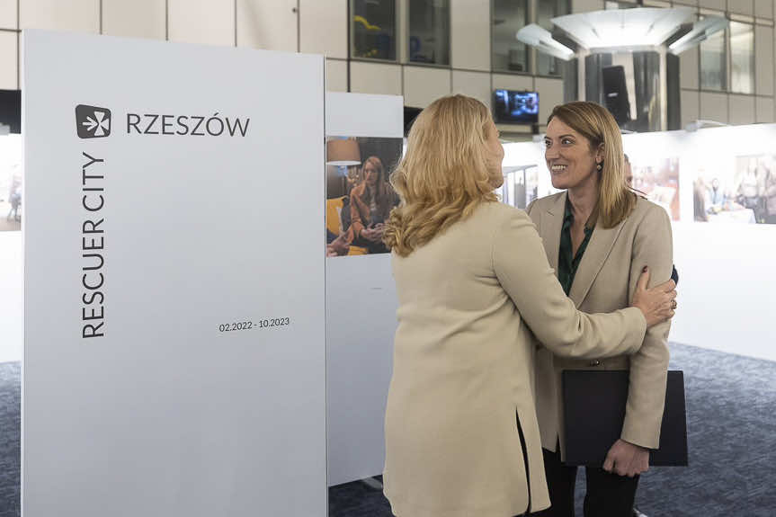 Wystawa „Rzeszów - Miasto Ratownik” w Parlamencie Europejskim