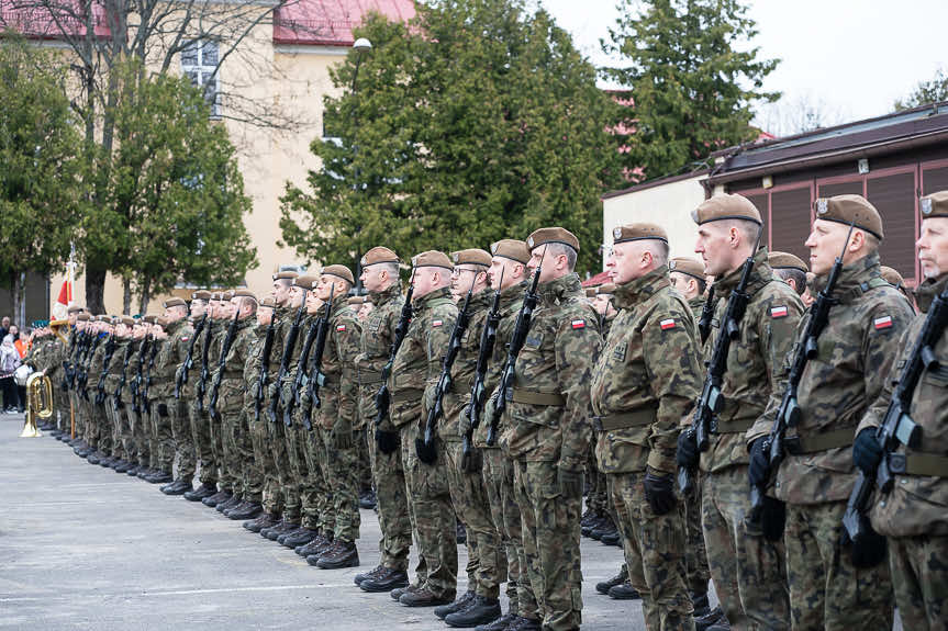 Żołnierze WOT z Rzeszowa złożyli uroczystą przysięgę