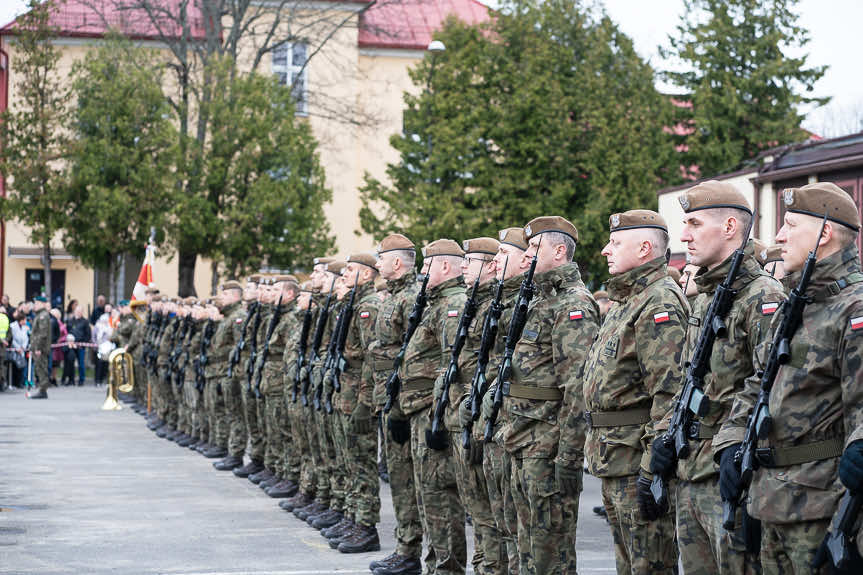 Żołnierze WOT z Rzeszowa złożyli uroczystą przysięgę