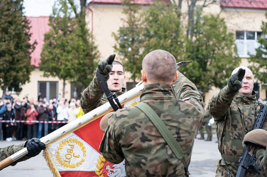 Żołnierze WOT z Rzeszowa złożyli uroczystą przysięgę