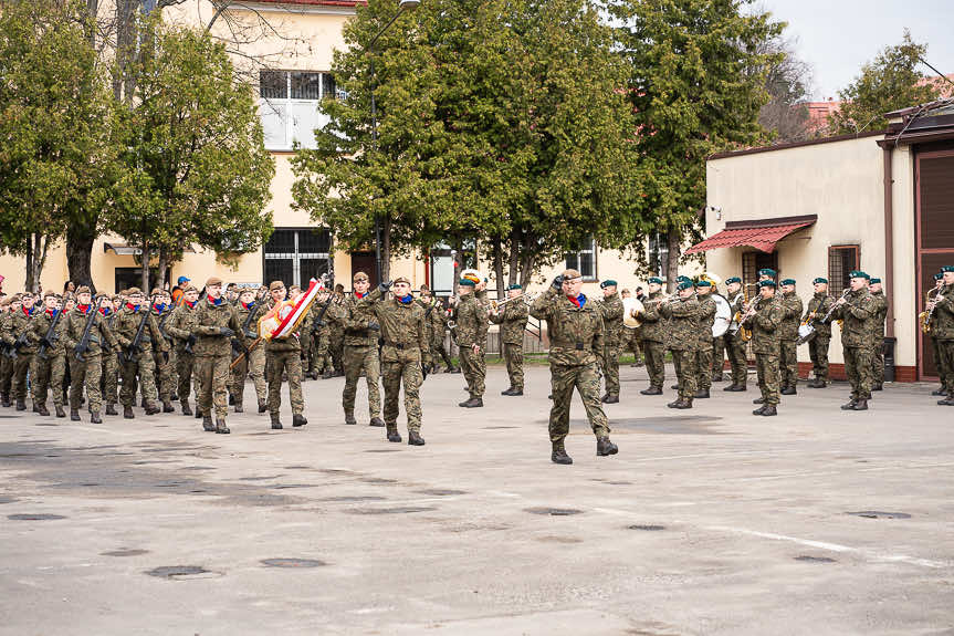 Żołnierze WOT z Rzeszowa złożyli uroczystą przysięgę