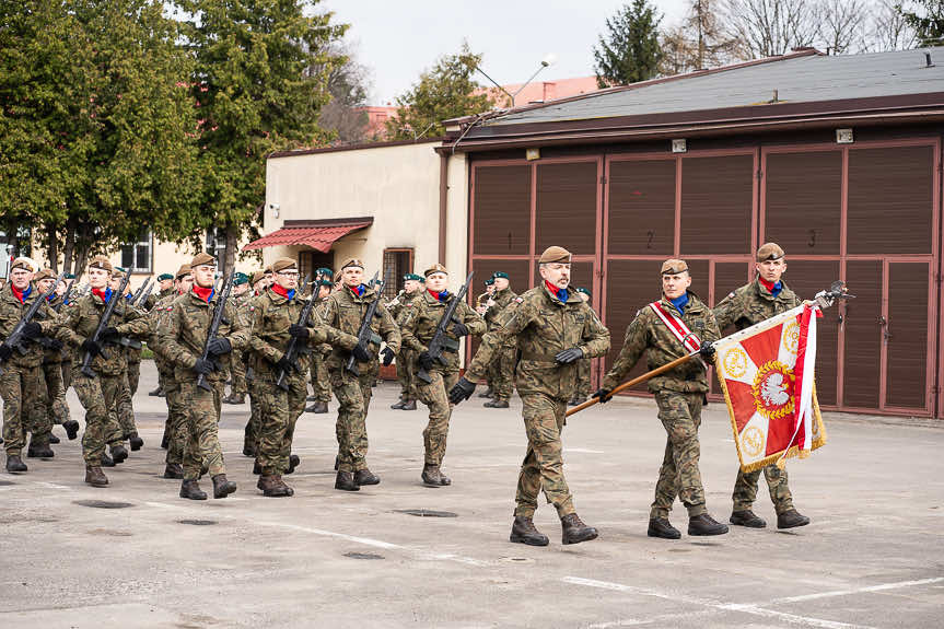 Żołnierze WOT z Rzeszowa złożyli uroczystą przysięgę